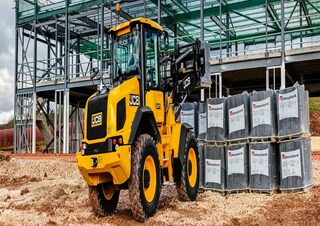 Pale gommate JCB 411 HT