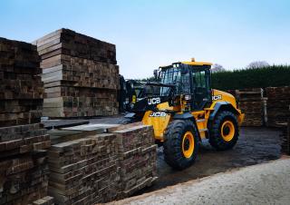 Pale gommate JCB 417 HT