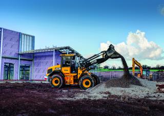 Pale gommate JCB 417 HT