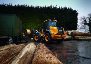 Pale gommate JCB 417 HT