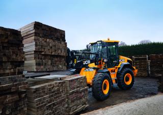 Pale gommate JCB 417 HT