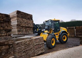 Pale gommate JCB 417 HT