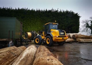Pale gommate JCB 417 HT