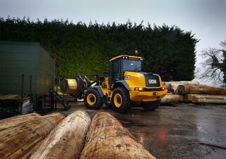Pale gommate JCB 417 HT