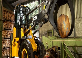 Pale gommate JCB 417 HT