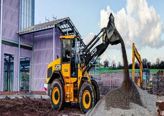 Pale gommate JCB 417 HT