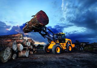 Pale gommate JCB 427 HT