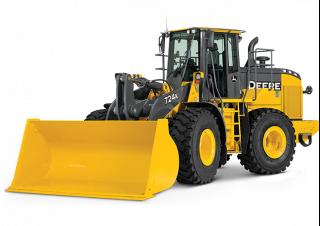 Pale gommate John Deere Construction 724K