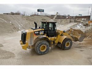 Pale gommate Caterpillar 962K