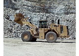 Pale gommate Caterpillar 988K