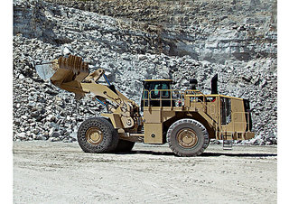 Pale gommate Caterpillar 988K