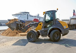 Pale gommate Mecalac AF1050