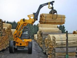 Pale gommate Mecalac AS 150 e
