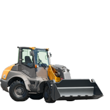 Pale gommate Mecalac AS 700