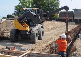 Pale gommate Mecalac AS900
