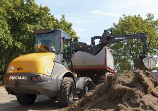 Pale gommate Mecalac AS900