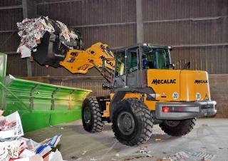 Pale gommate Mecalac AS210e