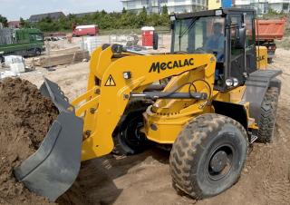 Pale gommate Mecalac AS210e