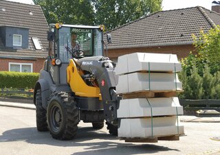 Pale gommate Mecalac AS700