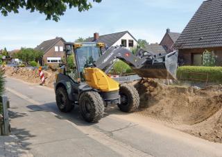 Pale gommate Mecalac AS900