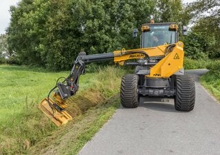 Pale gommate Mecalac AS900tele