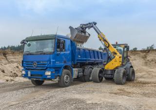 Pale gommate Mecalac AS900tele