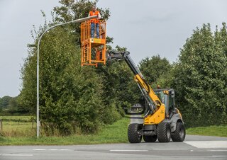 Pale gommate Mecalac AS900tele