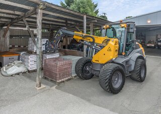 Pale gommate Mecalac AS900tele