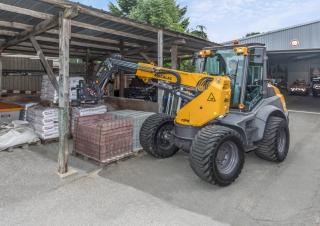 Pale gommate Mecalac AS900tele