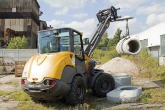 Pale gommate Mecalac AX 850