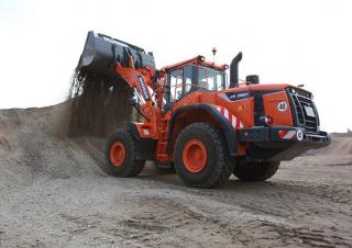 Pale gommate Doosan DL350-5