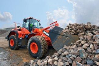 Pale gommate Doosan DL420-3