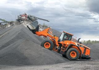 Pale gommate Doosan DL450-5