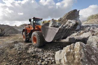 Pale gommate Doosan DL 450