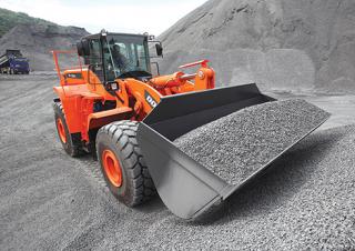 Pale gommate Doosan DL550-3