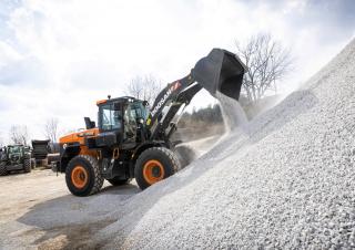 Pale gommate Doosan DL220-7