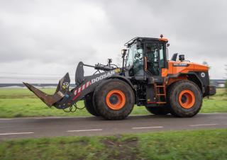 Pale gommate Doosan DL280-7