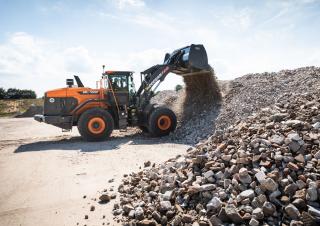 Pale gommate Doosan DL420-7