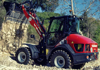 Pale gommate elettriche Yanmar V 8e