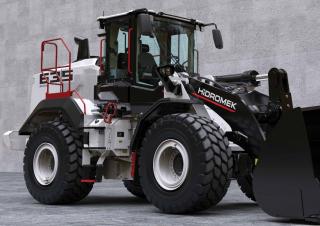 Pale gommate Hidromek HMK 635 WL