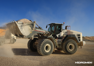 Pale gommate Hidromek HMK 640 WL