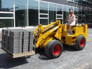 Pale gommate Gebr. Geens KM250