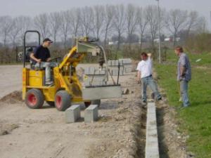 Pale gommate Gebr. Geens KM90TE