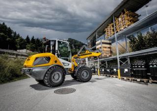 Pale gommate Liebherr L 504 Compact