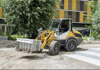 Pale gommate Liebherr L 506 Compact