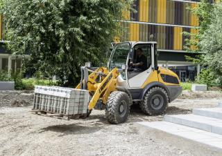 Pale gommate Liebherr L 506 Compact