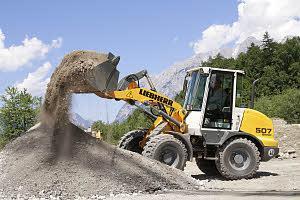 Pale gommate Liebherr L 507 Stereo