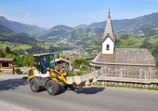 Pale gommate Liebherr L 507 Stereo