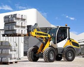 Pale gommate Liebherr L 508 Compact