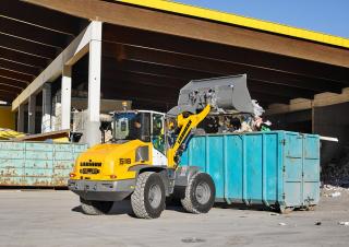 Pale gommate Liebherr L 518 Stereo